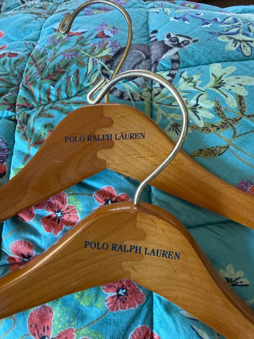 Polo Ralph Lauren  Wooden Hanger Set of 2